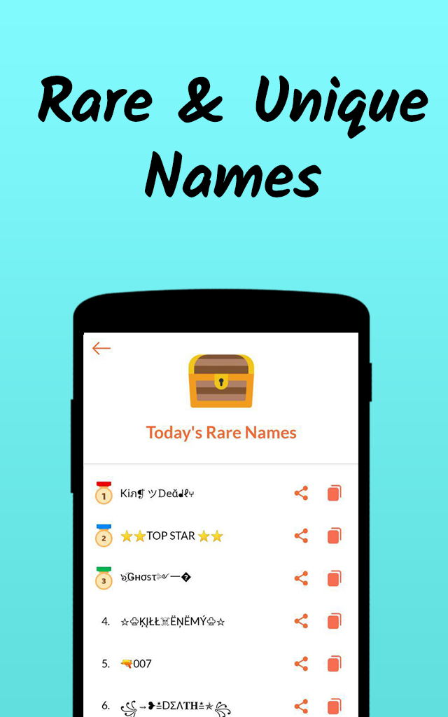 اسکرین شات 7 برنامه Nickname Fire: Nickfinder App