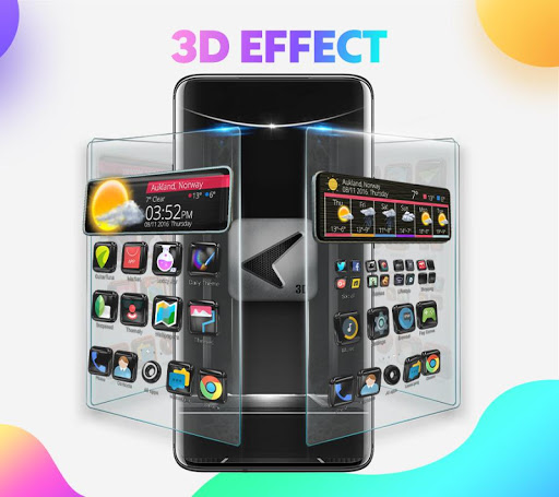 اسکرین شات 7 برنامه CM Launcher 3D - Themes, Wallpapers