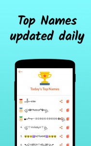 اسکرین شات 6 برنامه Nickname Fire: Nickfinder App