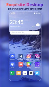 اسکرین شات 2 برنامه U Launcher Lite-Hide apps