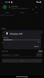 اسکرین شات 3 برنامه ZFlasher AVR